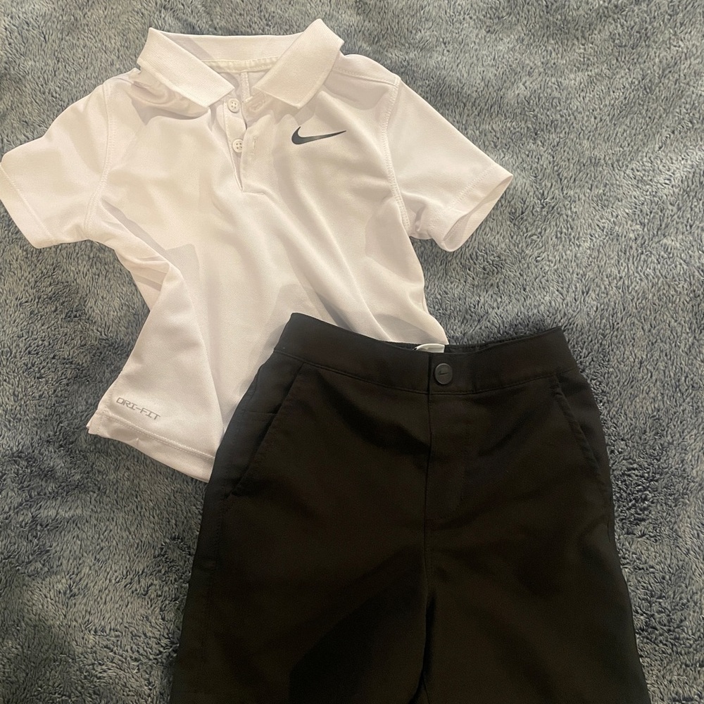 Nike Kids Black Short set